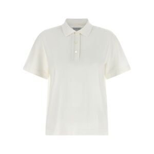 Burberry White Cotton Polo Women's Shirt